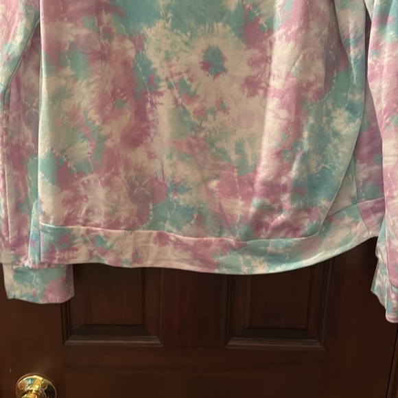 Pink Lily Tie Dye Long Sleeve Top - Picture 6 of 8